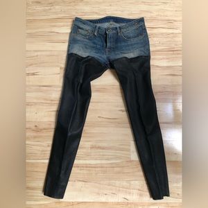 R13 Chaps style jeans, size 28. Worn once, in great shape- super sexy.